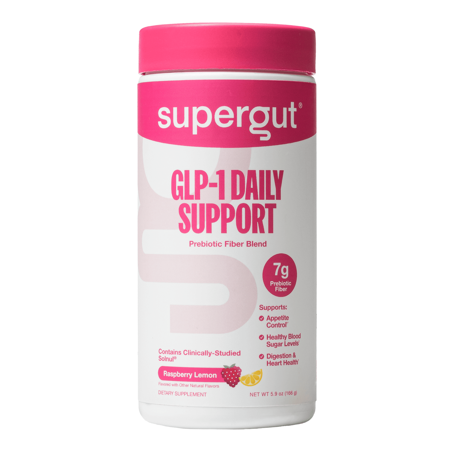 glp 1 probiotic para que sirve Supergut: Glp 1 Raspberry Lemon Prebiotic Daily Support, 5.9 oz