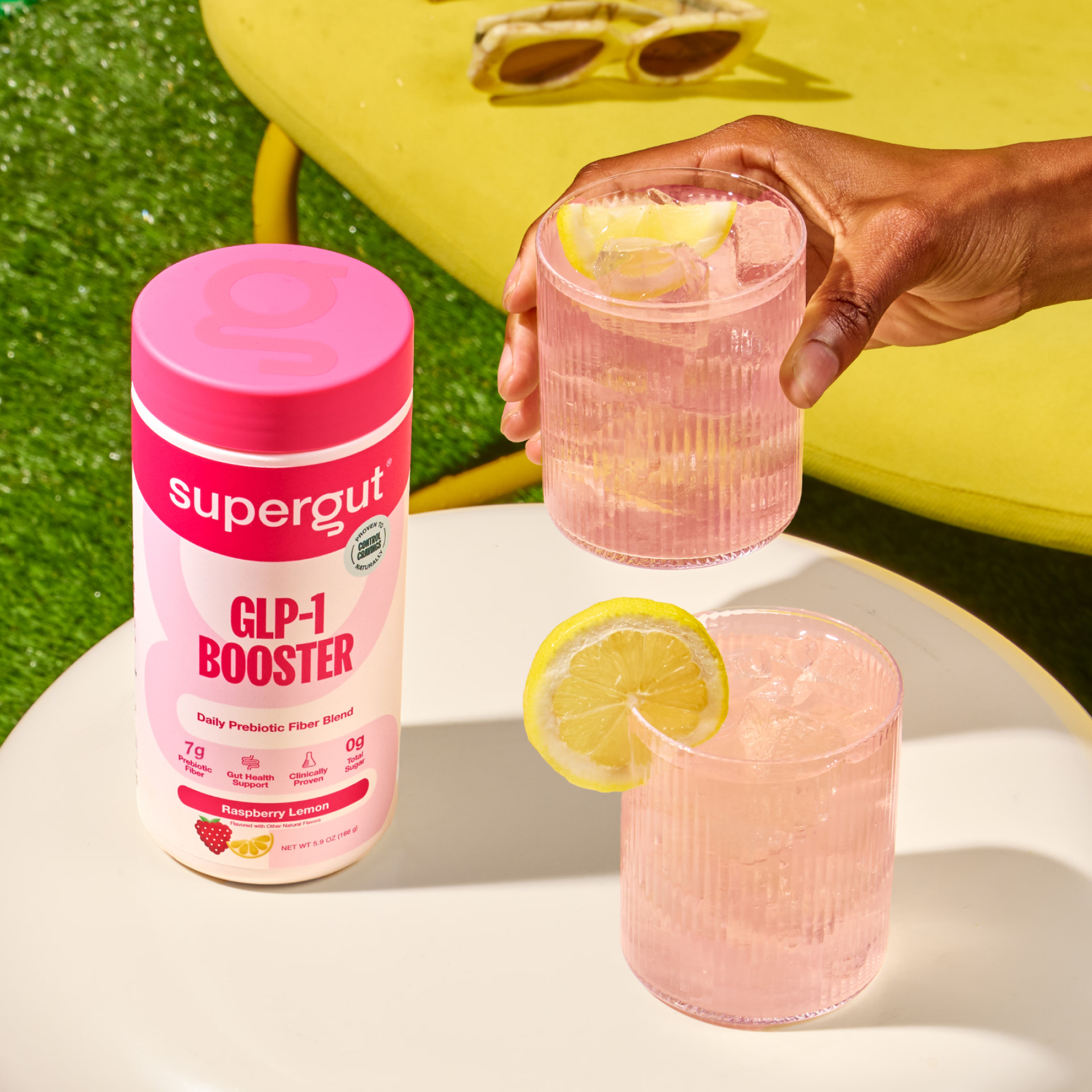 [Raspberry Lemon] [18 serving canister]